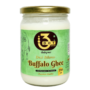 3DOT GROUP Desi Pure Buffalo Ghee – 250 ML | Premium Quality